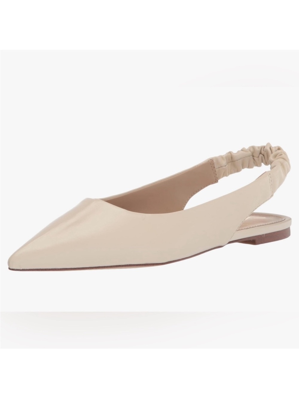 Sam Edelman Whitney Nude Pointed-Toe Slingback Flats - Picture 7 of 8